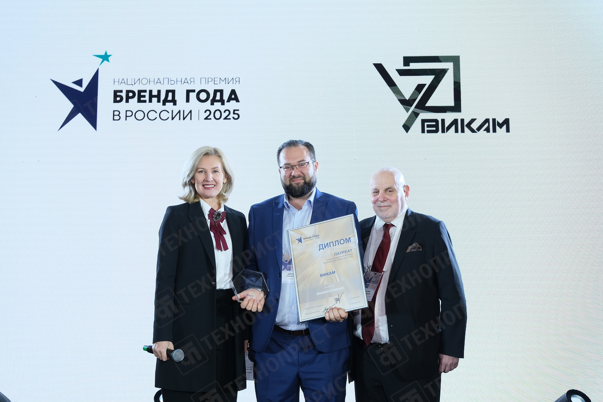 «Викам» – лауреат национальной премии «Бренд года» в категории машиностроение!